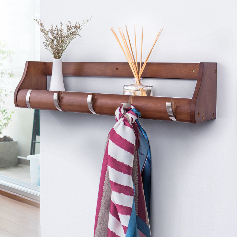 Bamboo Rack Coat Hanger Shelf – Ambience Creation