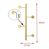 Vertical Wall Coat And Accessories Hook Hanger