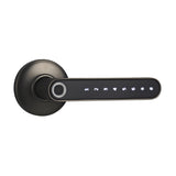 Smart Digital Lock With Fingerprint Password Or Smartphone Keyless Security Door Handle