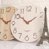 Minimalist Wood Atmosphere Wall Clock