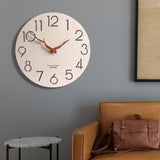 Minimalist Wood Atmosphere Wall Clock