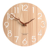 Minimalist Wood Atmosphere Wall Clock