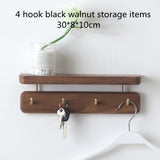 Solid Wood Wall Rack And Hook