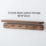 Solid Wood Wall Rack And Hook