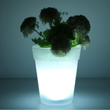 LED Plastic Flowerpot Outdoor Waterproof