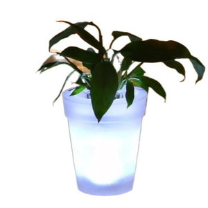 LED Plastic Flowerpot Outdoor Waterproof