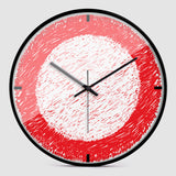 Messy Kitchen Creative Wall Clock