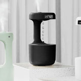 Illusive Anti-Gravity Humidifier With Clock