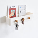 Wall Key Hook And Letter Storage Rack