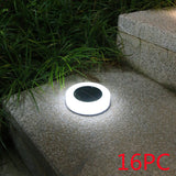 Solar In Ground Courtyard Garden Light