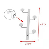 Vertical Wall Coat And Accessories Hook Hanger