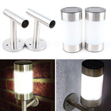 Cylindrical Solar Outdoor Wall Light