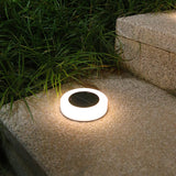 Solar In Ground Courtyard Garden Light