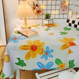 Waterproof And Oil-proof Tablecloth Dining Table