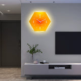 Contemporary Hexagonal Clock