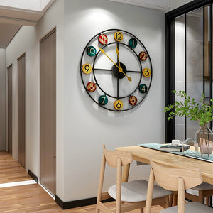 Large Creative Wall Clock