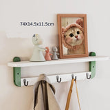 Nordic Wall Hook Shelf Rack