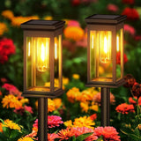 Solar Outdoor Courtyard Retro Filament Light