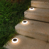 Solar In Ground Courtyard Garden Light