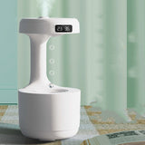 Illusive Anti-Gravity Humidifier With Clock