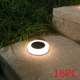 Solar In Ground Courtyard Garden Light