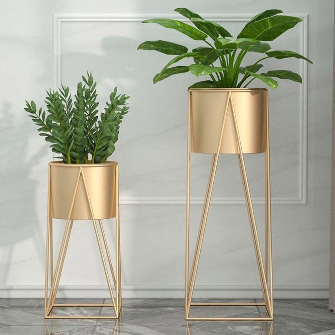 Metal Tall Stand Golden Flower Rack Pot/ Steel Plant Pots for Sales - China  Metal Plant Pots and Golden Flower Rack Pot price