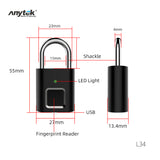 Anytek L34 MINI Fingerprint Padlock