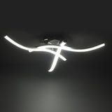 Contemporary LED 3 Wave Ceiling Lights