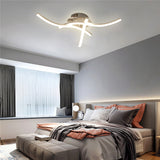 Contemporary LED 3 Wave Ceiling Lights