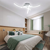 Contemporary LED 3 Wave Ceiling Lights