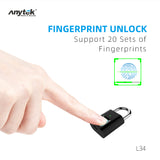 Anytek L34 MINI Fingerprint Padlock