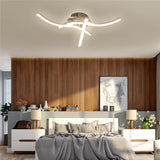 Contemporary LED 3 Wave Ceiling Lights