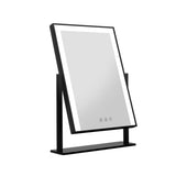 LED Makeup Mirror Hollywood Standing Mirror Black