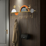 Orange Rainbow Wall Hook