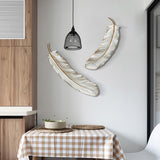 White Feathers Wall Sculpture