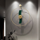 Large Luxury Ribbon Wall Clock