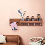 Bamboo Coat Hanger And Shelf