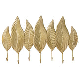 Golden Leaf Wall Hooks