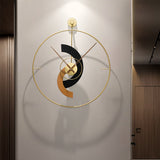 Modern Ying Yang Wall Clock