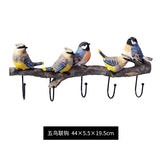 Decorative Birds Wall Hooks