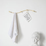 Simple Luxurious Wave Coat Hanger Hook