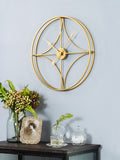 Circular Attic Window Wall Clock