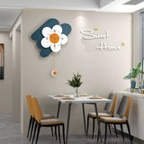 Simple Daisy Wall Clock