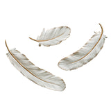 White Feathers Wall Sculpture