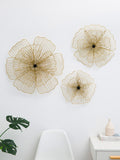 Floral Pendant Wall Art Sculpture