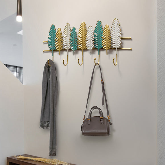 Leaf Feather Wall Hook