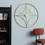 Circular Attic Window Wall Clock