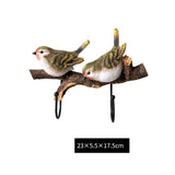 Decorative Birds Wall Hooks