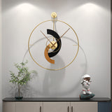 Modern Ying Yang Wall Clock