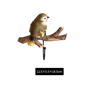 Decorative Birds Wall Hooks